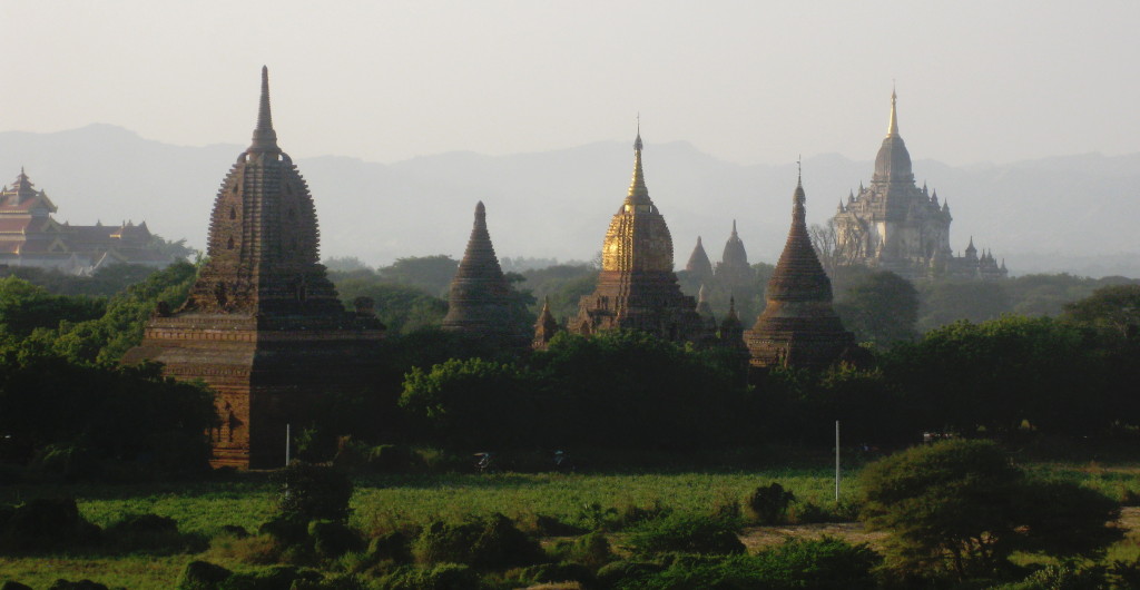 View from Shwe-San-daw Pagoda