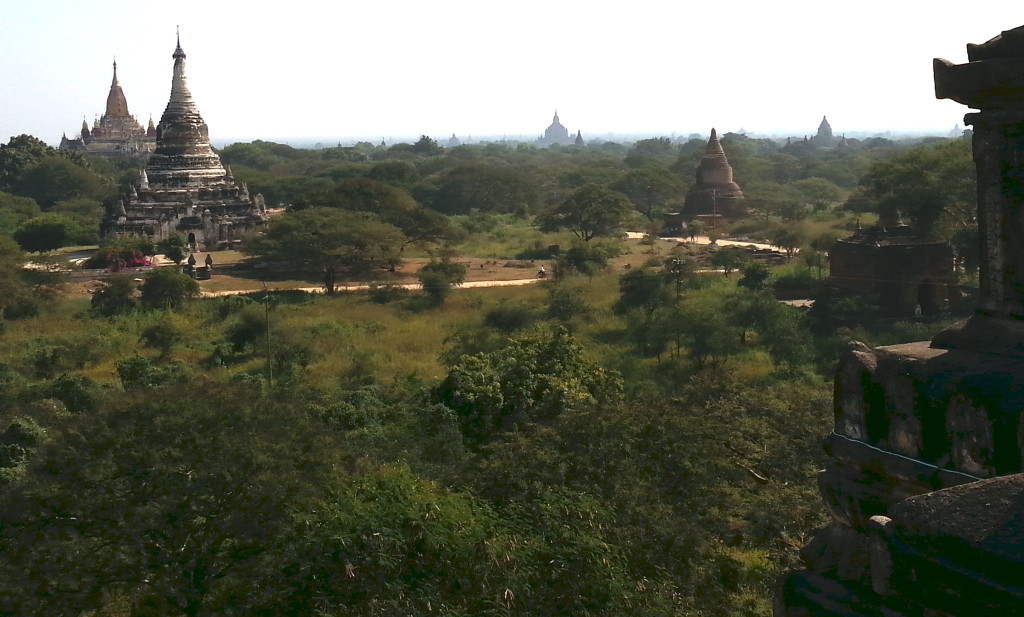 Bicycle paths take tourists beyond the main road. 