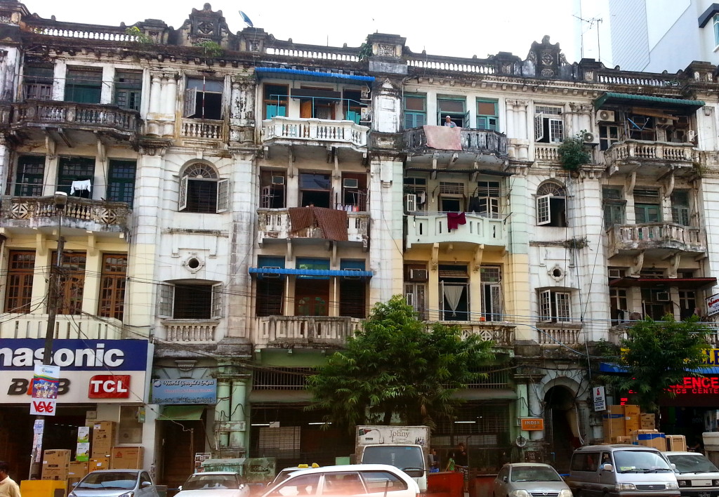 Yangon - grandeur hidden at first glance.