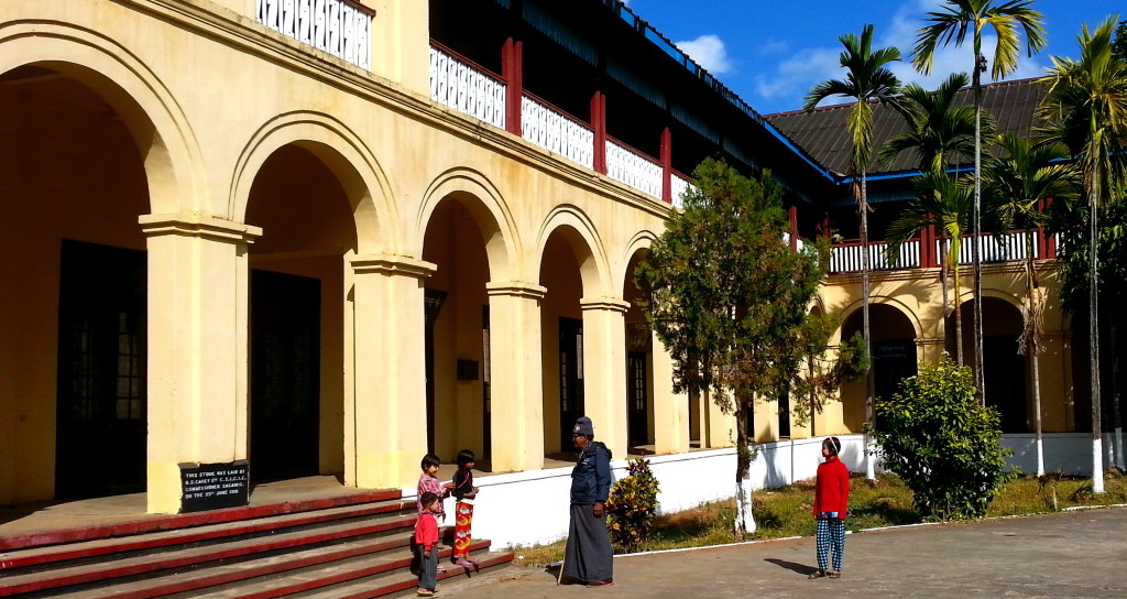 Two story government office built in 1916