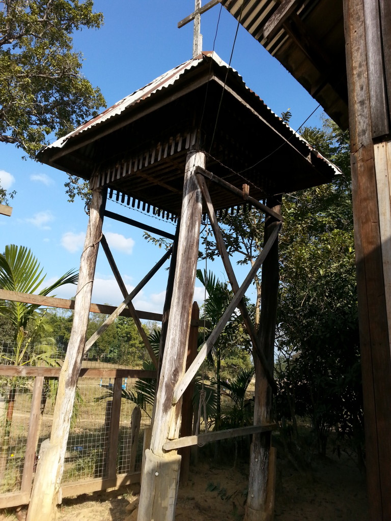 Church bell tower