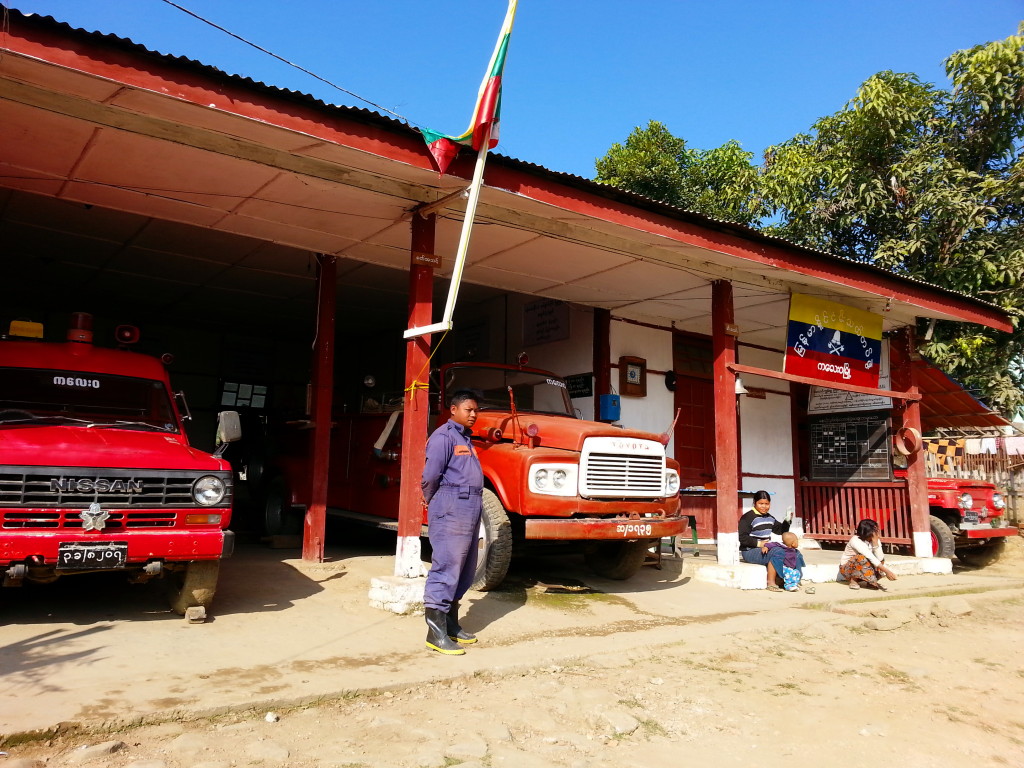 Japanese made fire trucks