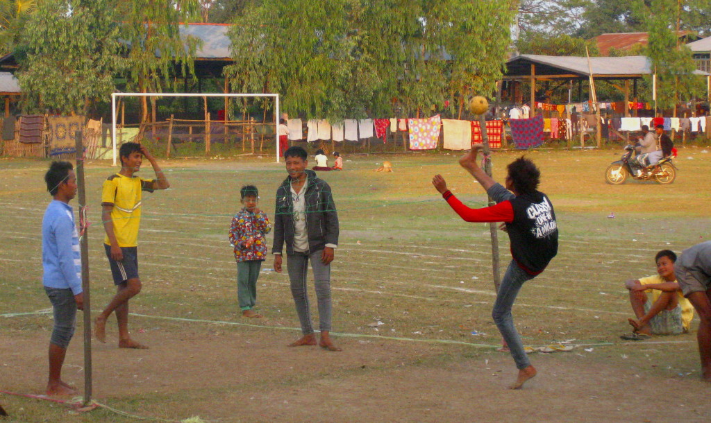 Known as Chin Lone in Myanmar and Sepak Takraw in other Asian countries, this game of kick-volleyball should be an Olympic sport.