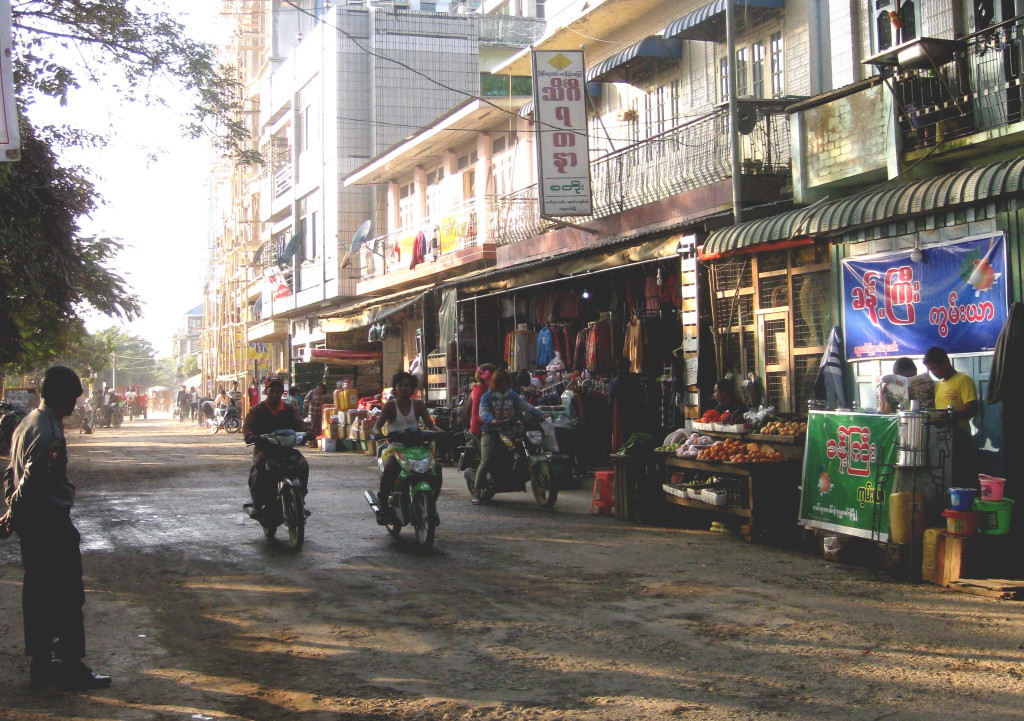 Homalin is a relatively large city. I guess around 100,000.